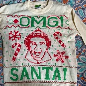 Omg Santa! Elf sweater